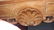 Carved Wood Marble Top Console Table Century Furniture - 2
