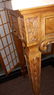 Carved Wood Marble Top Console Table Century Furniture - 5