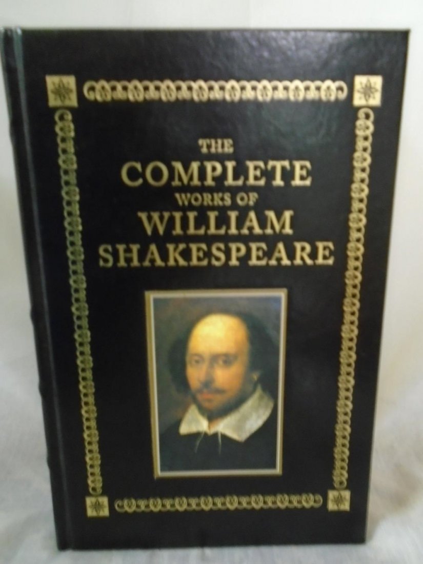 Complete Works Of William Shakespeare Leather Gold Edit (1 of 3)
