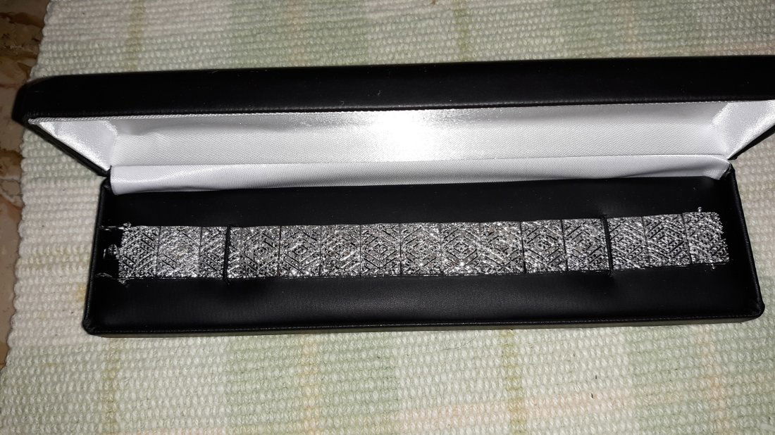 Designer Diamond Bracelet  7 1/4" (1 of 3)