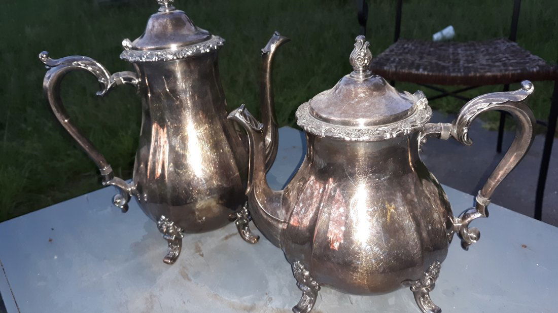 INTERNATIONAL Silver plated COUNTESS Tea & Coffee Set (1 of 3)