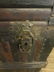 Early 1800's Sea Chest Coffer trunk - 3