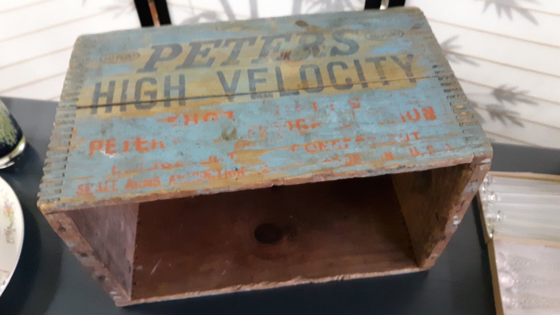 Vintage Peters High Velocity Ammo Crate (1 of 3)