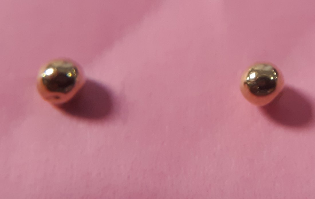 14k POST EARRING STUDS BEAUTIFUL (1 of 1)
