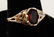10 K gold & Garnet Ring sz 6 1/4