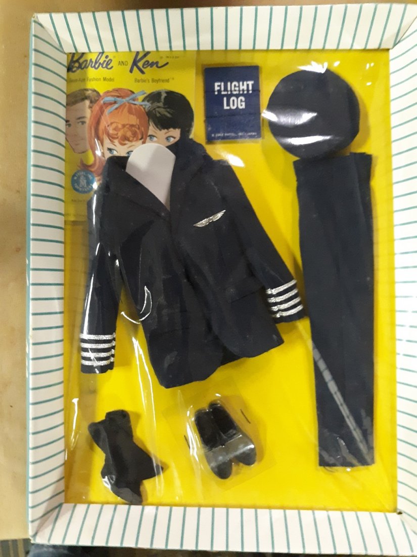 Barbie 1963 Ken American Airlines captain #0779 outfit: from the estate never opened rare 1963 ken American airlines captain outfit they don't get any nicer! see pics