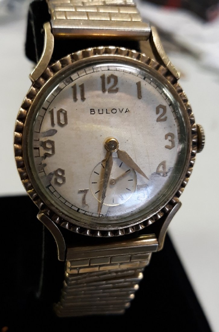 Bulova 1960's 10K GF Watch working!: beautiful estate working Bulova 10K GF Watch clean case dial needs a little work but works great and looks good 8555064 case # see pics
