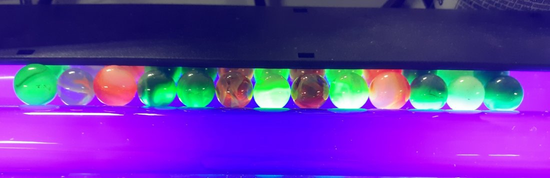 Marbles Estate antique lot of 13 glowies hand made too: estate marbles collection of 13 appx 5/8" green glow red glow swirls all for one bid see pics