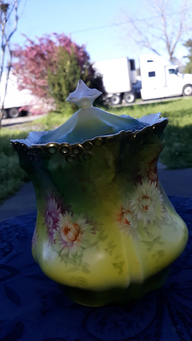 Saxe Altenburg Unmarked Cracker /biscuit/humidor Jar (1 of 4)