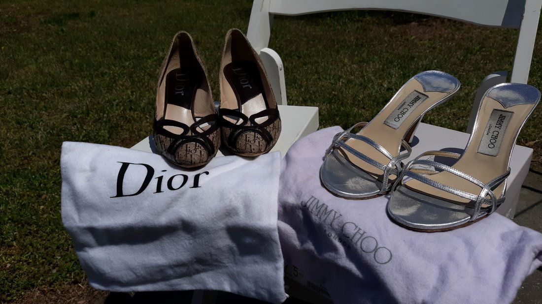 Dior & Jimmy Choo Designer Shoes ladies (1 of 5)