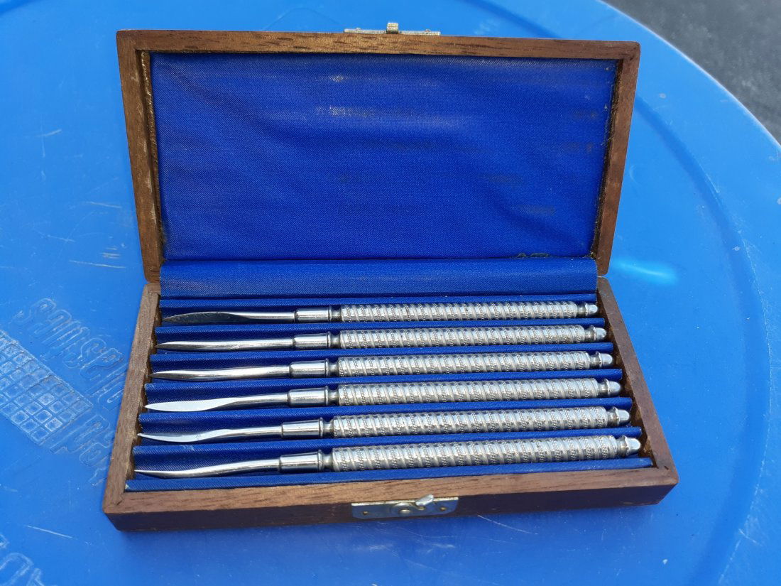 Acorn Finial Nut Pick set in box 6 pcs! (1 of 6)