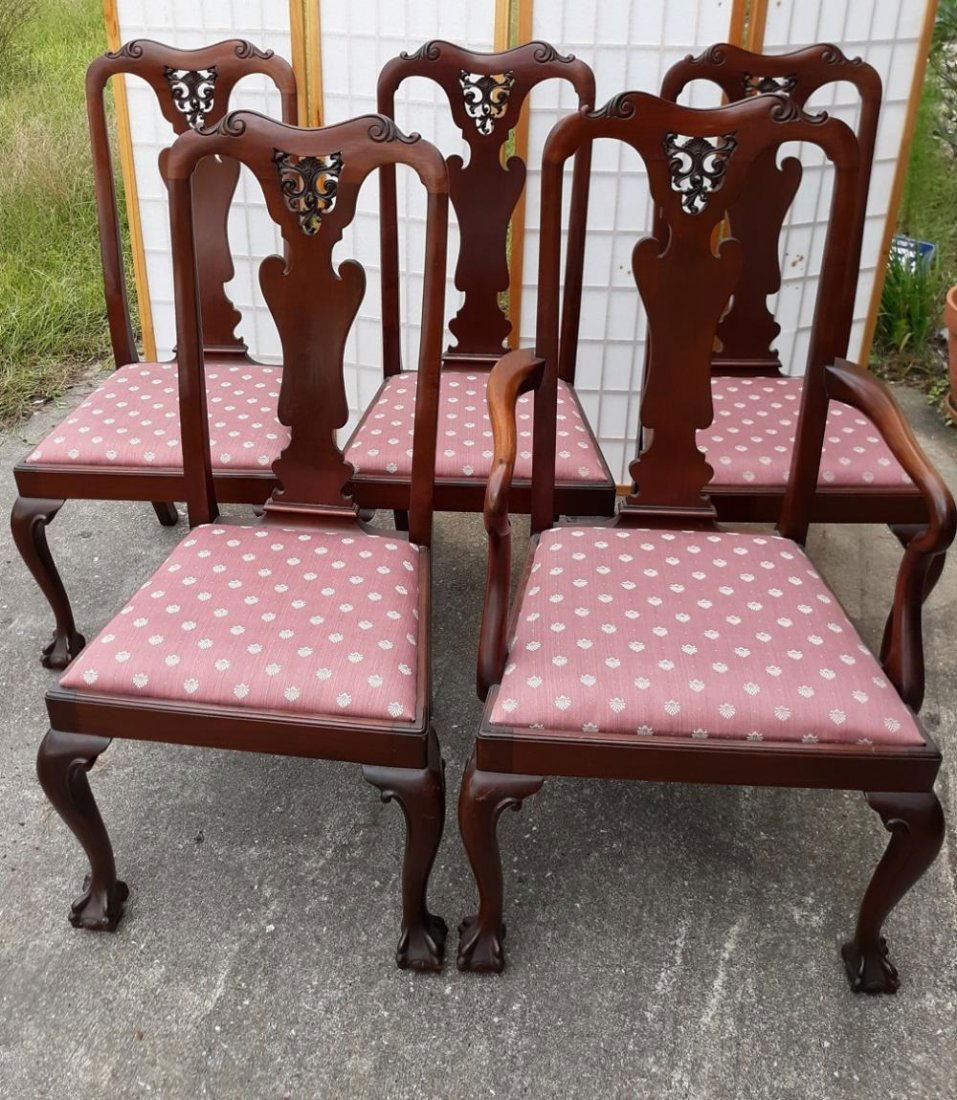 Dining Chairs Ralph Johnson Warrington Georgian  5 xBID (1 of 8)
