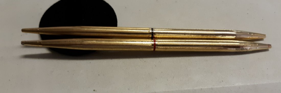 Pen vintage snorkel desk pens gold filled? cross? (1 of 4)