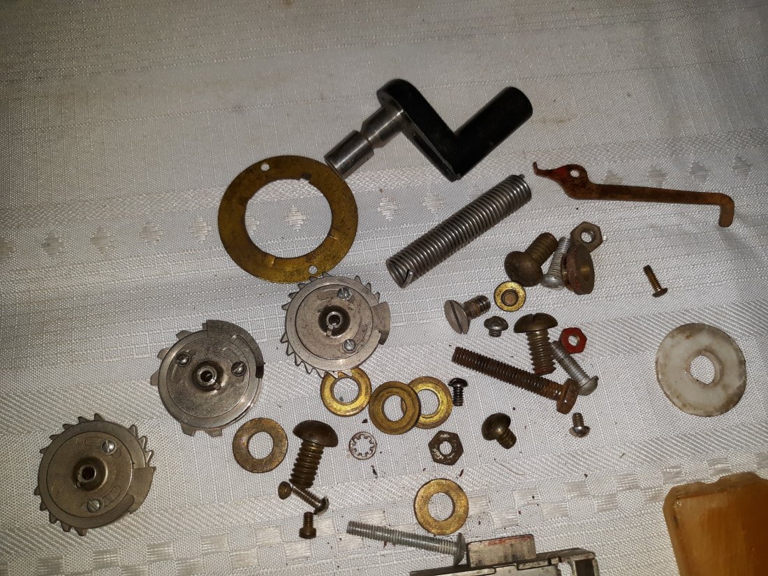 antique gamewell fire alarm box parts plates etc (1 of 3)