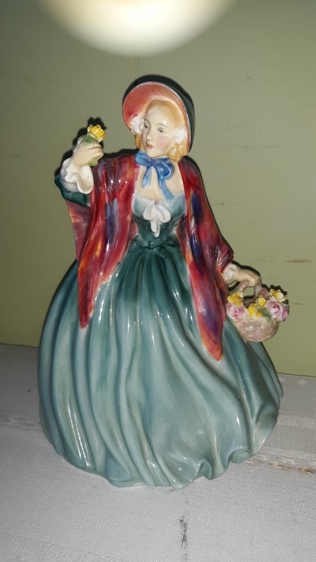 Royal Doulton Lady Charmian 8": royal doulton figurine lady Charmian 8" tall no damage see pics HN1948
