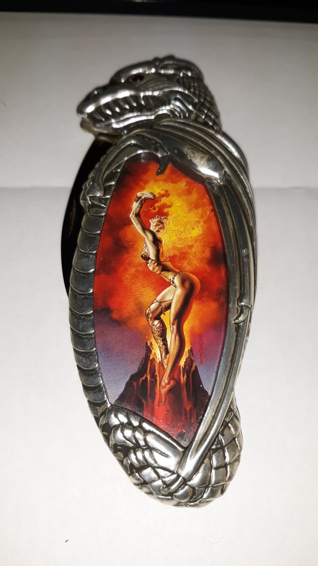 Mistress of Fire Knife by Boris Vallejo franklin mint (1 of 3)
