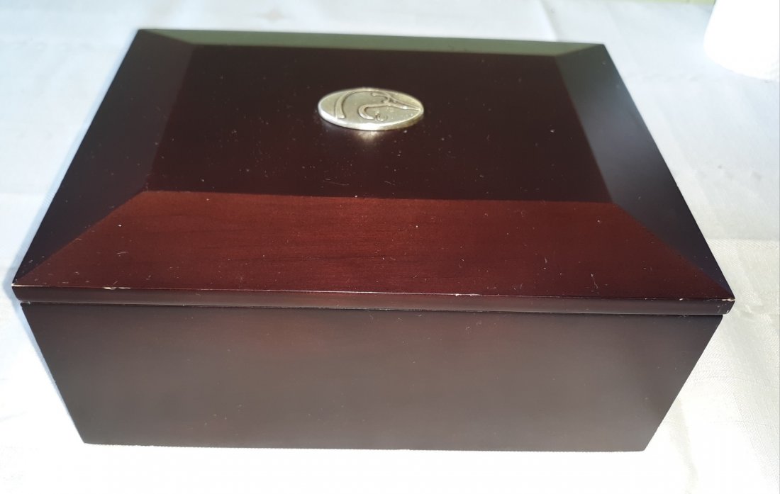 ducks unlimited wood box cigars, jewelry? (1 of 3)