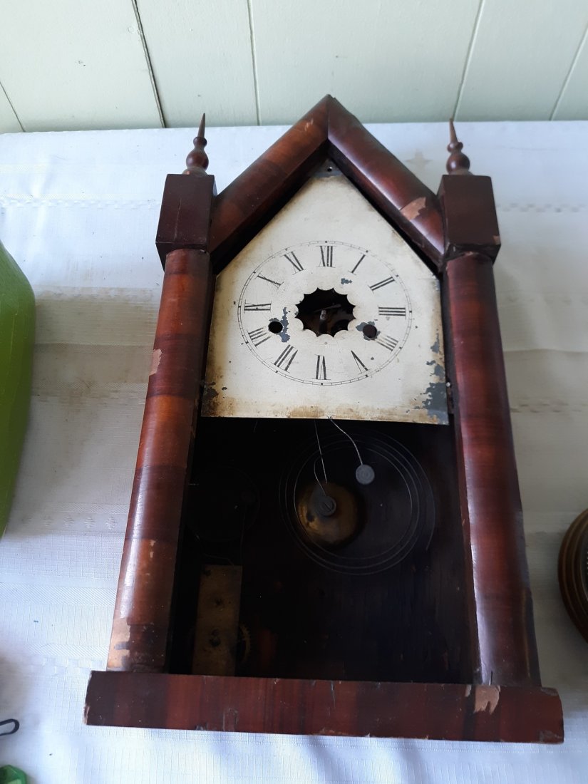 antique steeple clock parts or repair? (1 of 4)