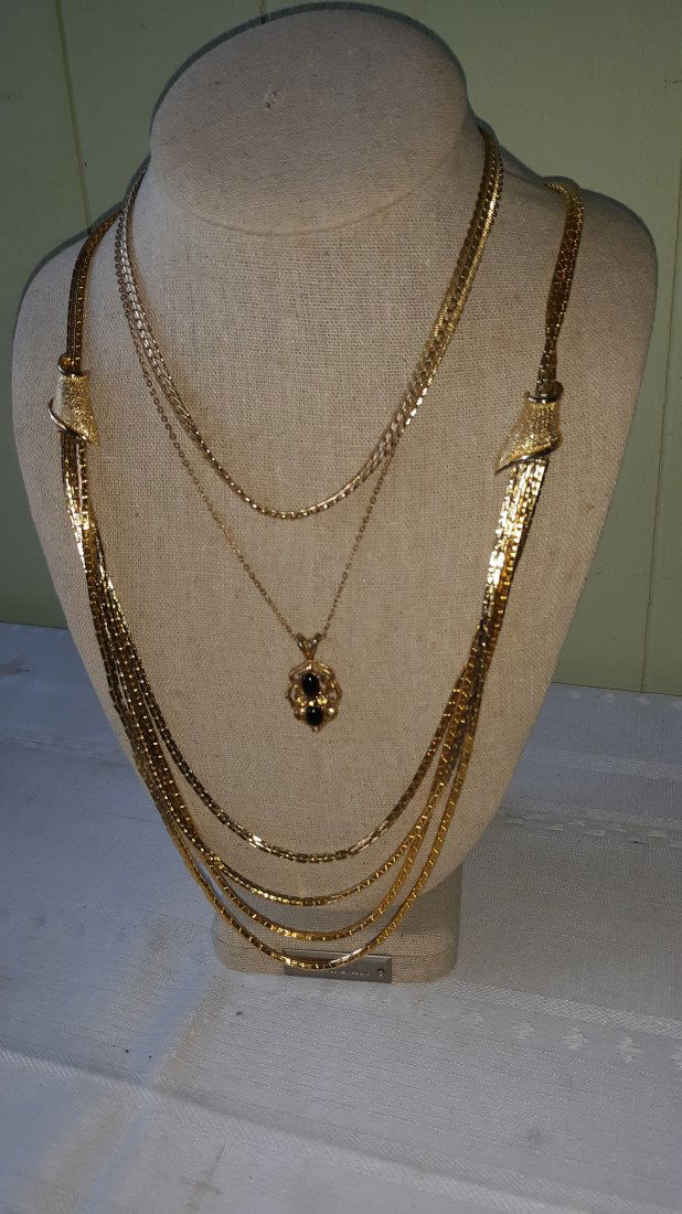 Costume Jewelry Lot of 3 trifari necklaces (1 of 3)