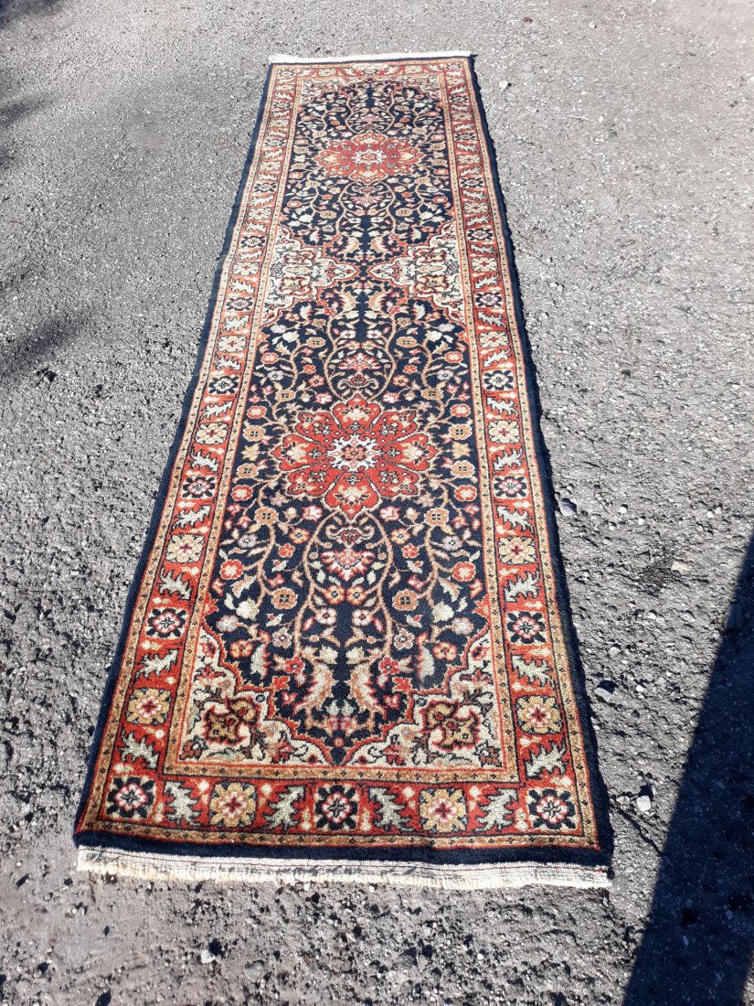 vintage persian runner rug hand knotted Beauty! 10' (1 of 5)
