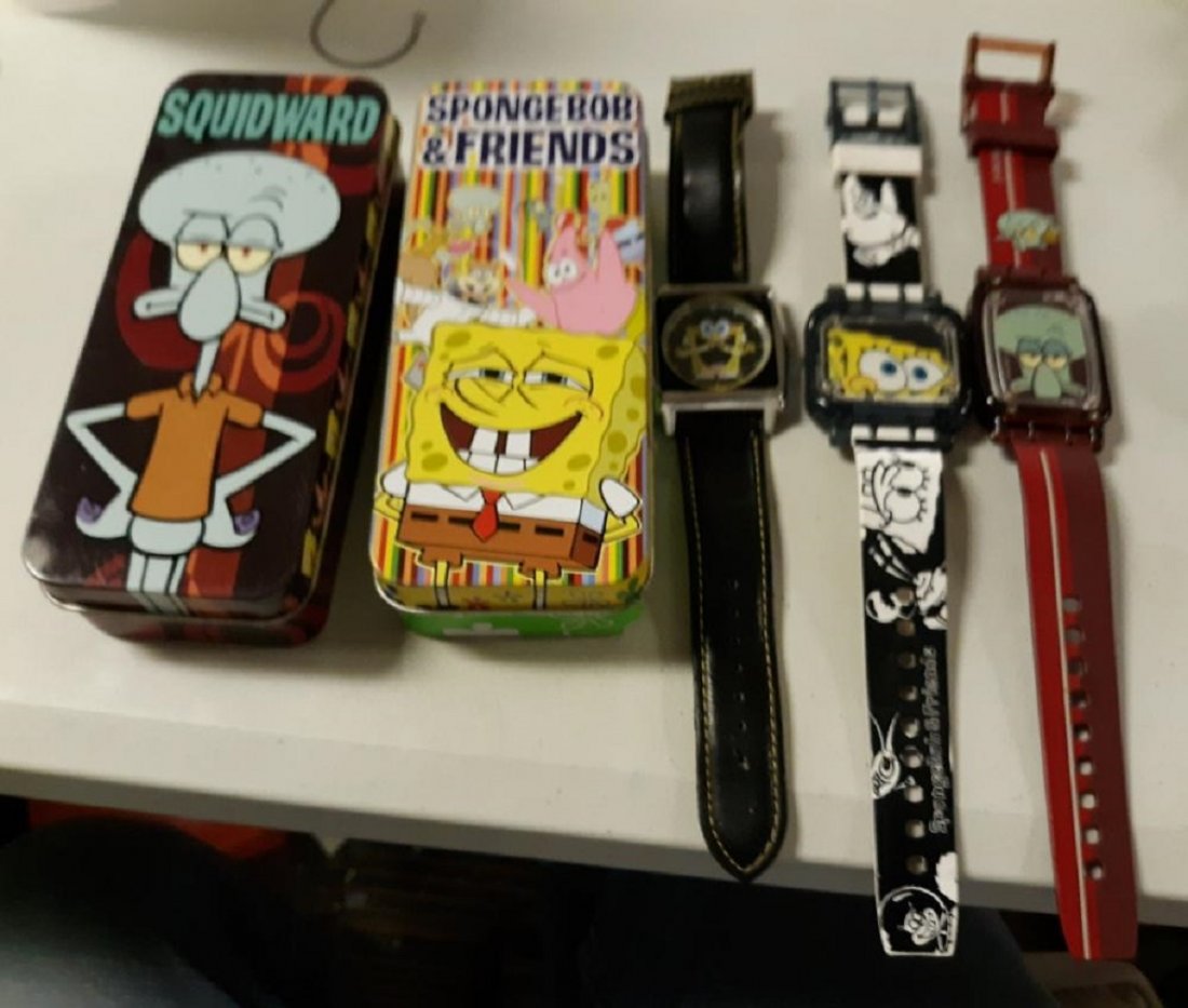 Watches Vintage Spongebob & Squidward 3pcs (1 of 3)