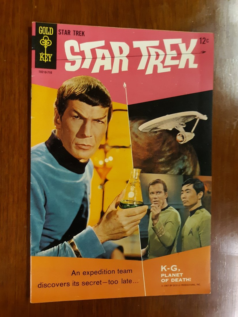 Ultra RARE Star Trek #1 1967 comic book silver age! (1 of 4)