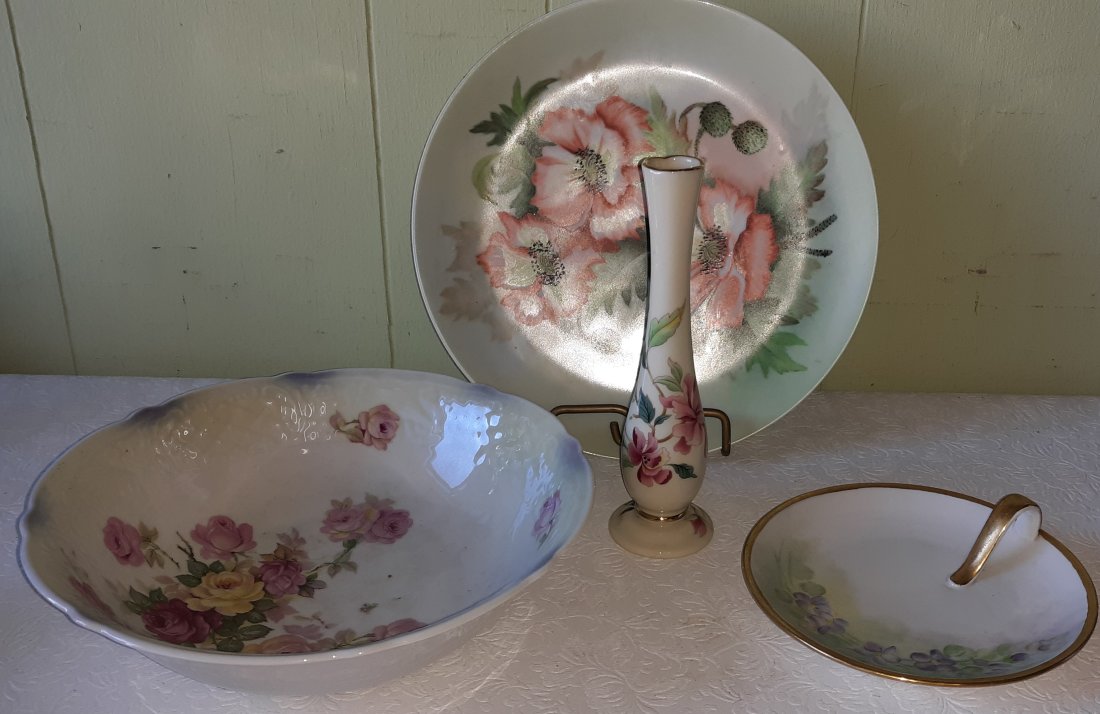 Porcelain lot of 4 lenox, bavaria, germany bowls (1 of 4)