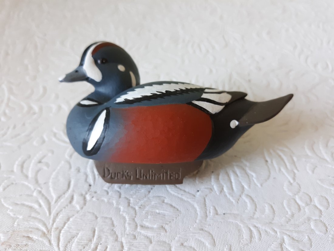 Ducks Unlimited Harlequin Duck J Brunet 2011 signed (1 of 3)