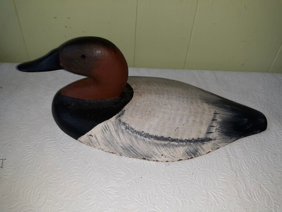 antique cast iron sink box duck decoy (1 of 4)