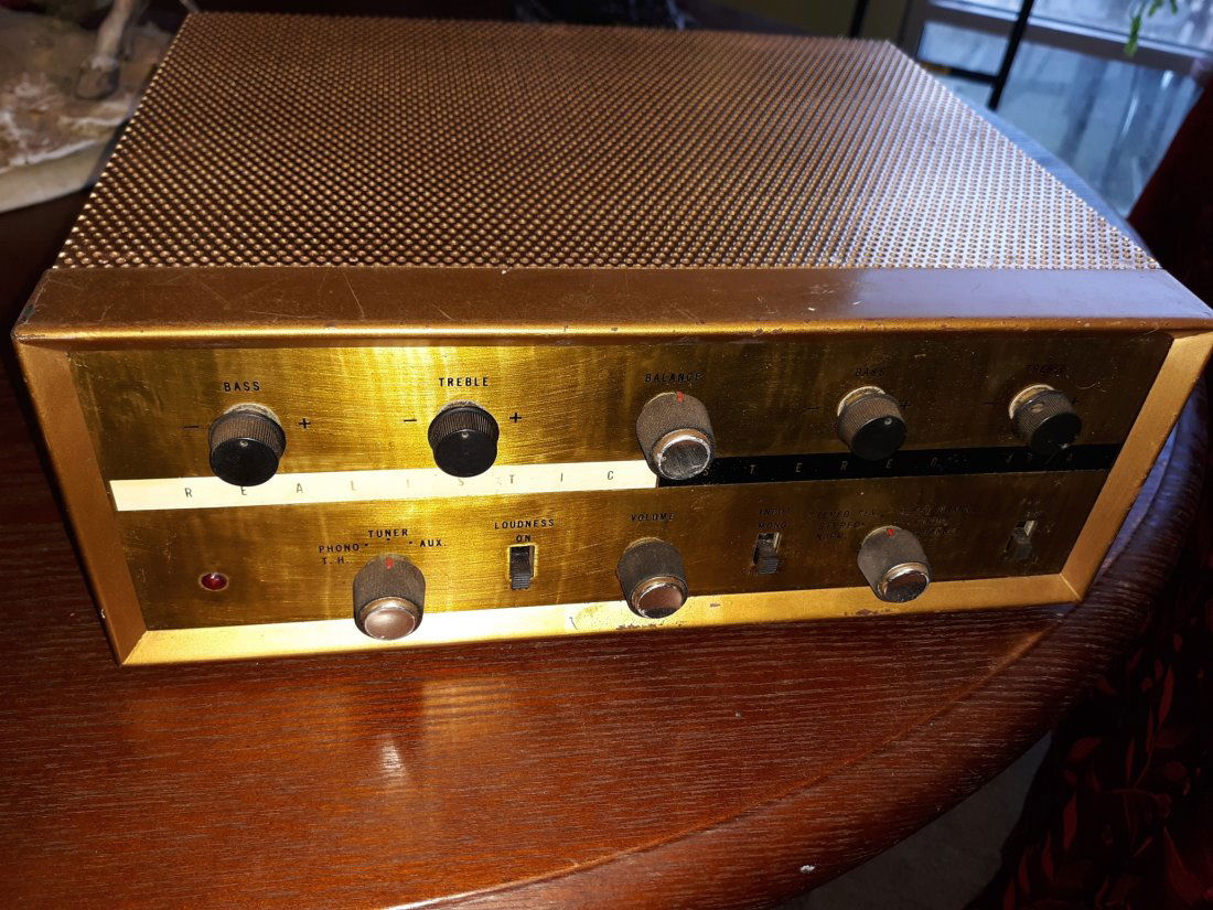 rare realistic stereo tube amp model 40A 1960 Japan (1 of 4)