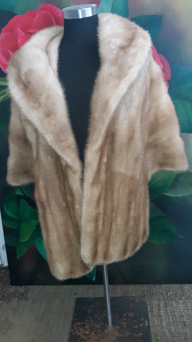 Vintage Mink Fur  Shawl/ Cape by bernard frederick (1 of 5)