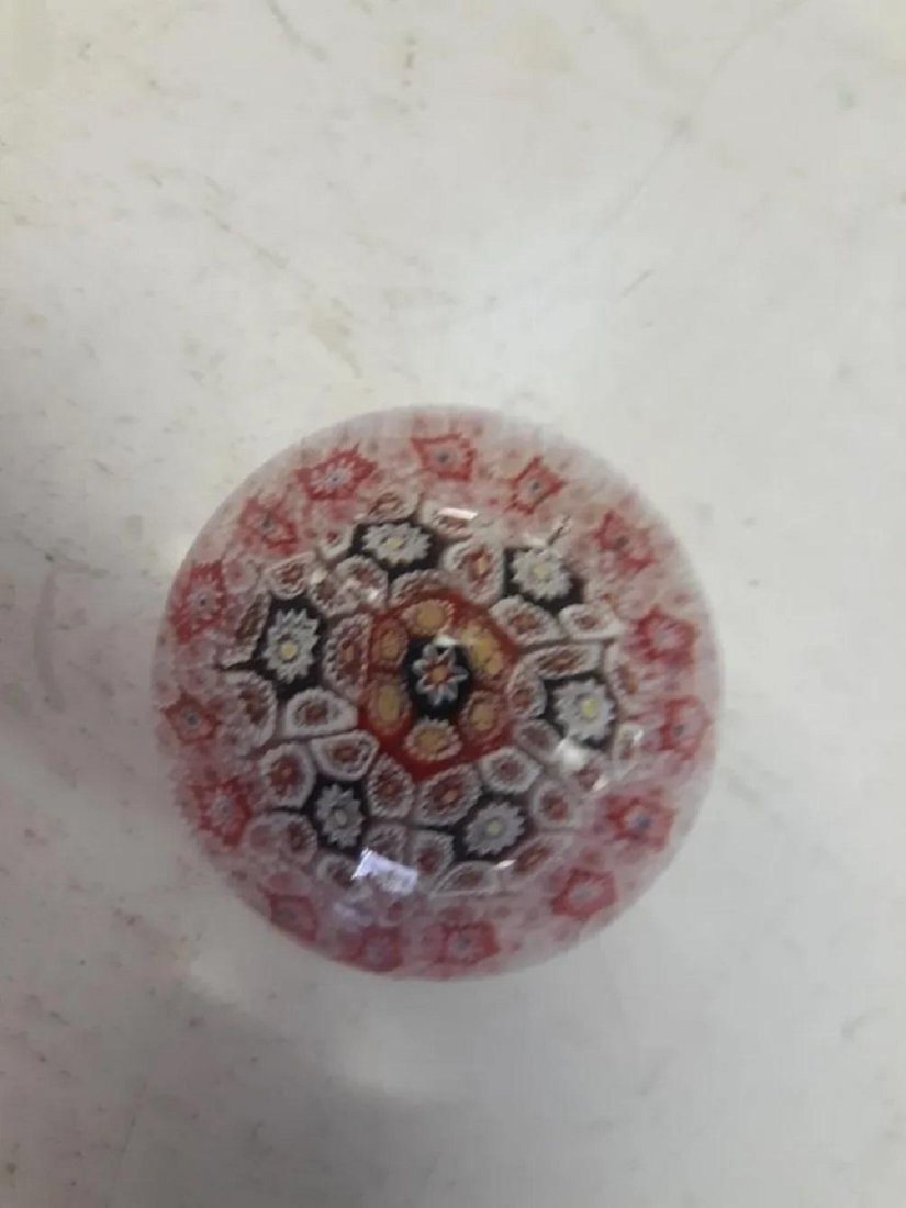Millefiori Vintage Paperweight Murano? (1 of 3)