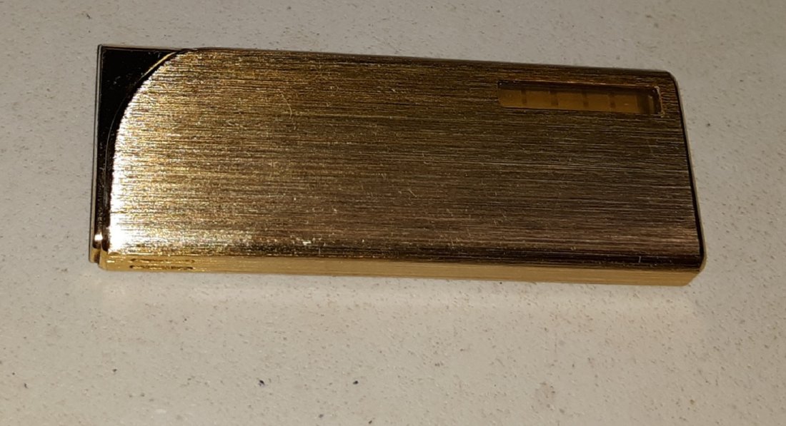 colibri vintage gold tone piezo lighter exc! (1 of 3)