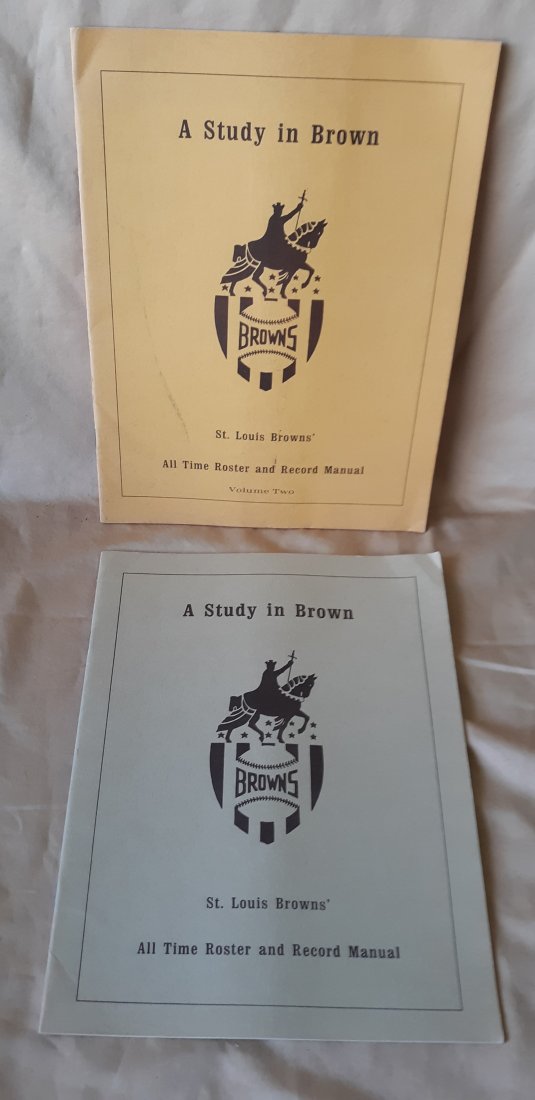 st louis browns 1953 roster & record manual (1 of 5)