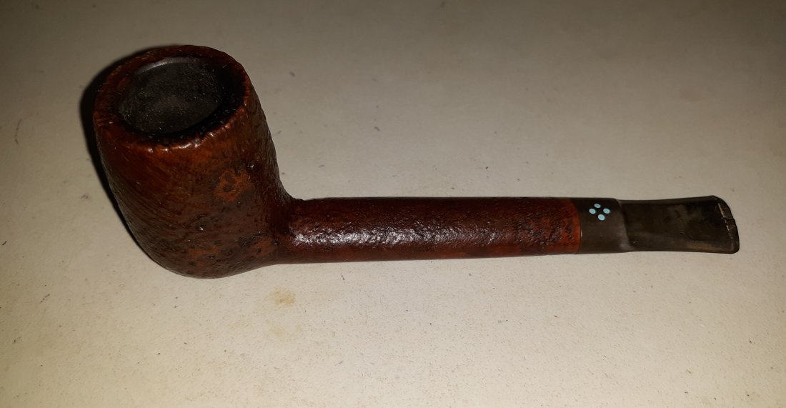 Sasieni 4 dot ruff root dark tobacco pipe (1 of 3)