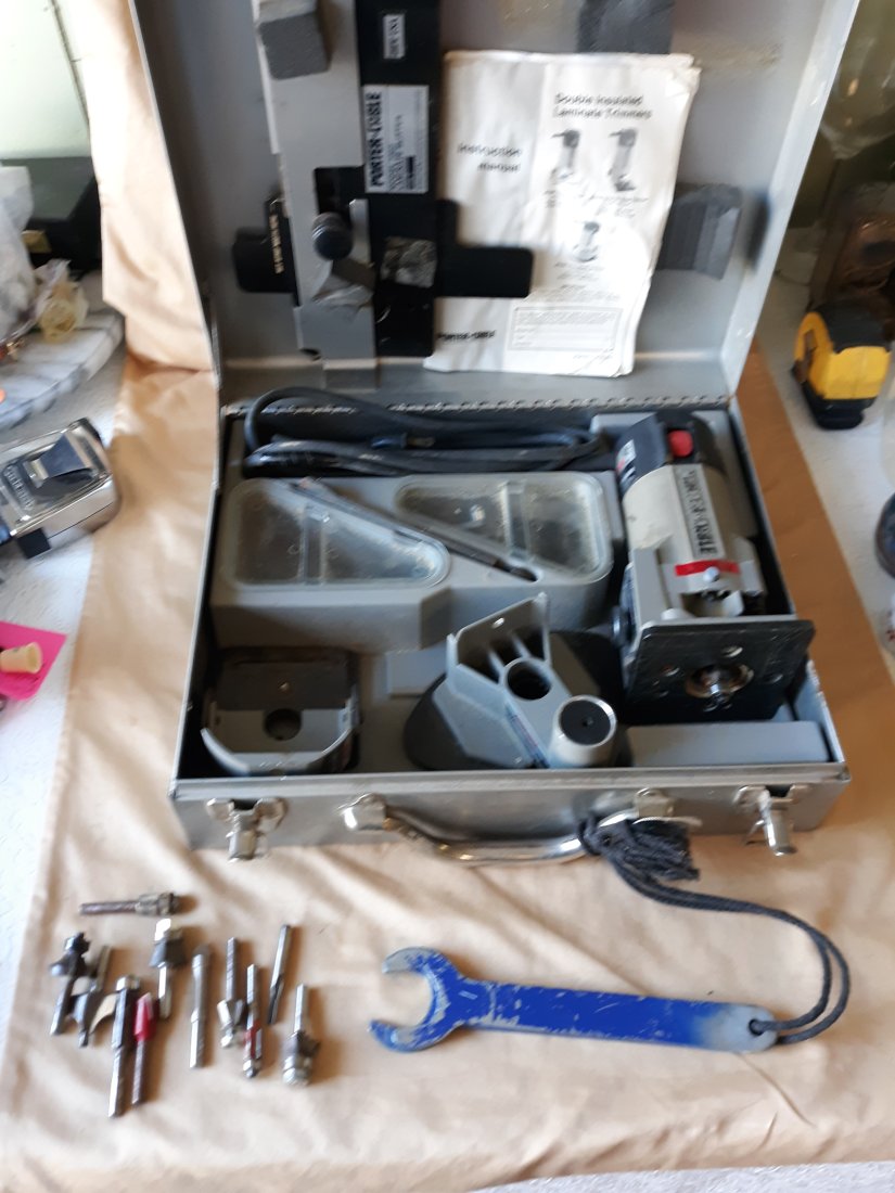 porter cable laminate trimmer 7301 & all accessories (1 of 7)