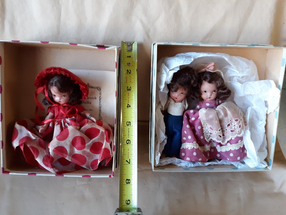 vintage storybook nancy ann dolls lot of 3 (1 of 4)