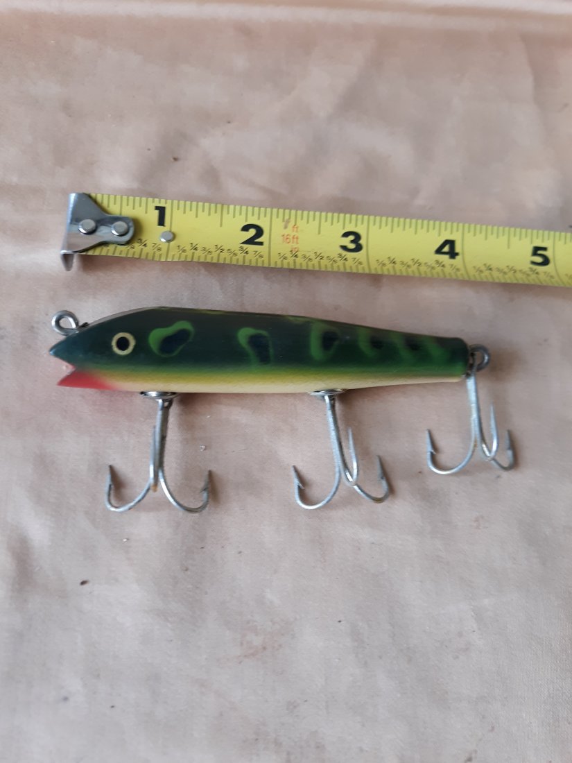 vintage creek chub darter wood fishing lure mint! (1 of 3)