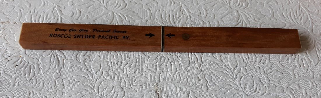 mid century warco floating fish knife japan nice: advertising for rosco snyder nice floating fishing knife stainless japan see pics