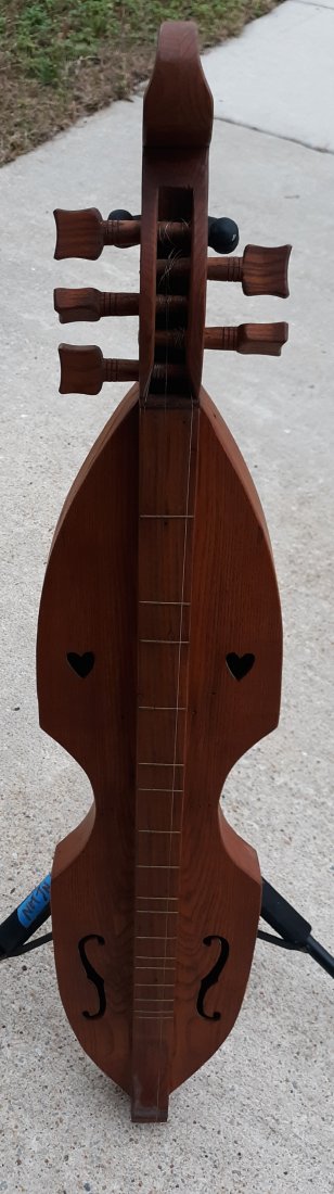 vintage oak? 5 string dulcimer 37 1/2" (1 of 5)