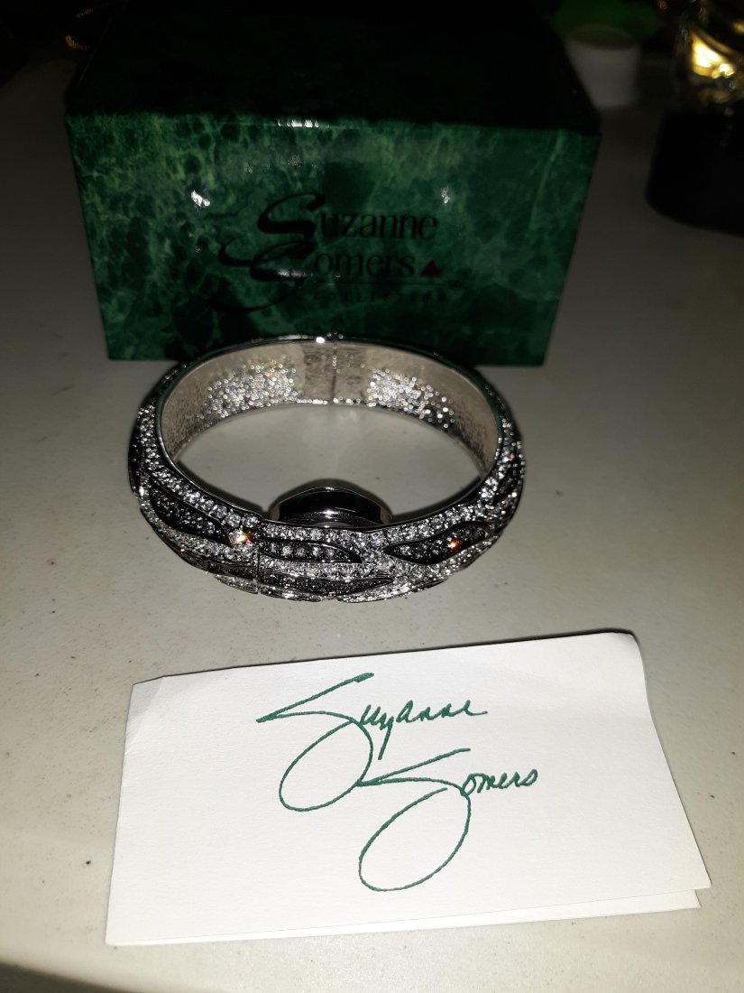 Suzanne Somers Collection Jeweled watch Bracelet (1 of 3)