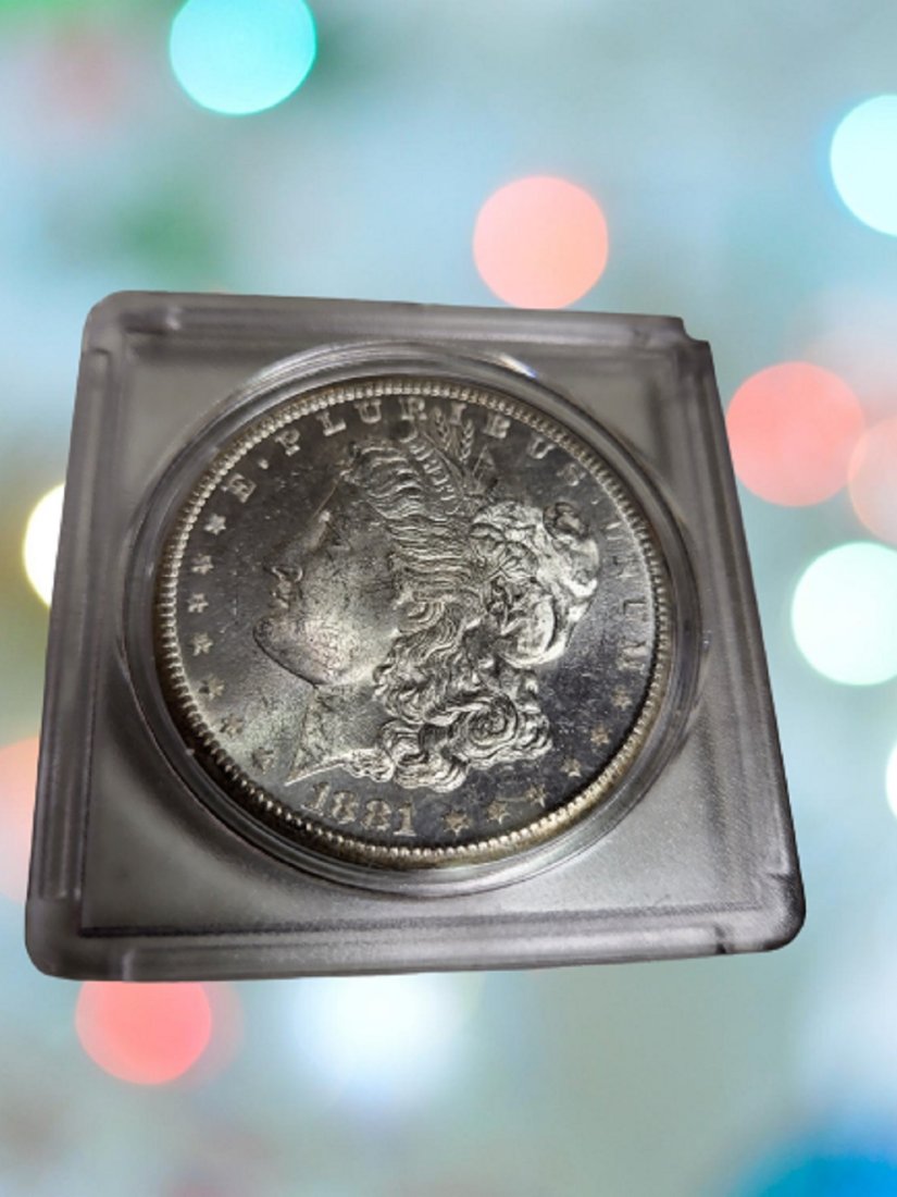 1881 S morgan silver dollar PL beauty! (1 of 2)