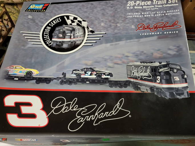 nascar dale earnhardt train set