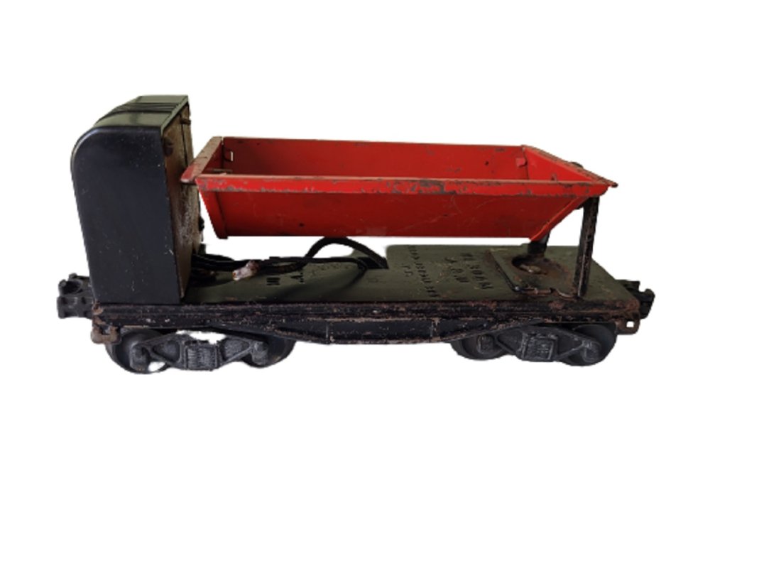 lionel post war side dump car train o gauge (1 of 3)