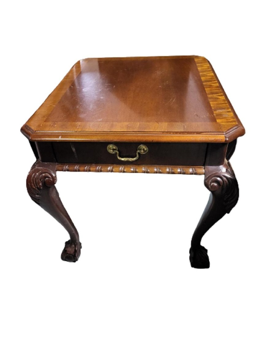 Mahogany End Table by Link Taylor (1 of 2)