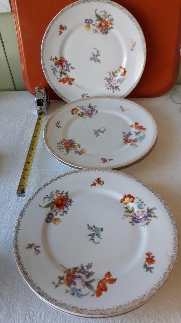Antique Rosenthal Selb Bavaria Dinner Plates Lot Of 6 (1 of 3)