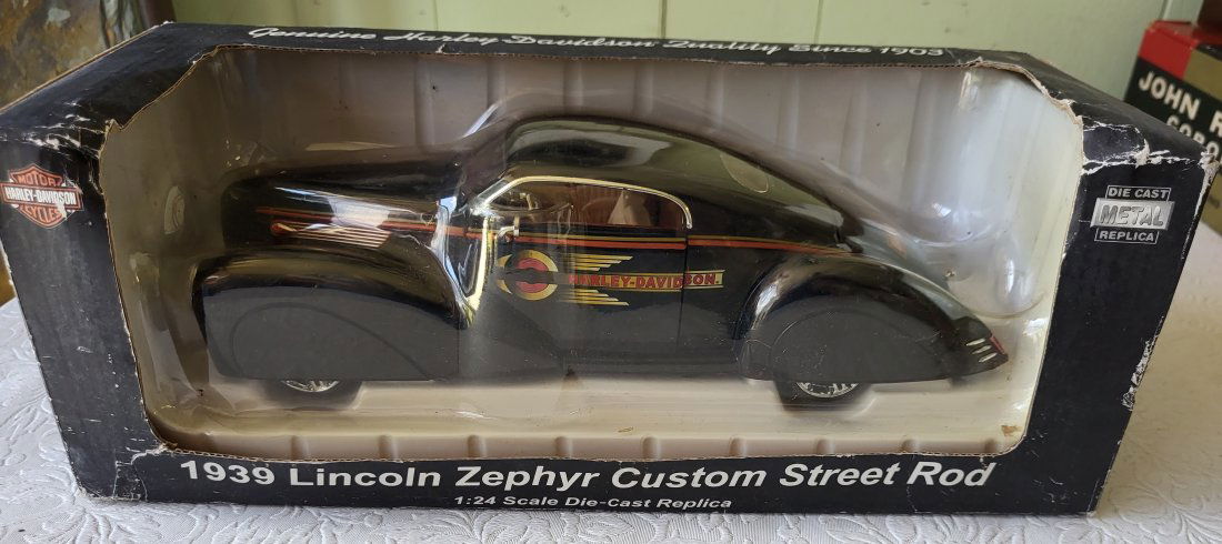 1939 lincoln zephyr custom street rod harley davidson (1 of 4)