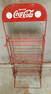 Vtg Coca Cola Bottle Display Metal Rack