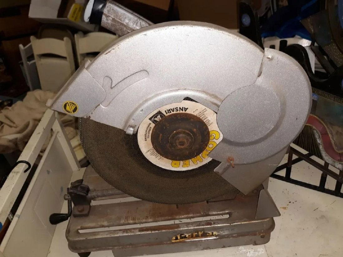 Heavy Duty Chop Saw W/Gopher Blade Chicago 14" (1 of 4)