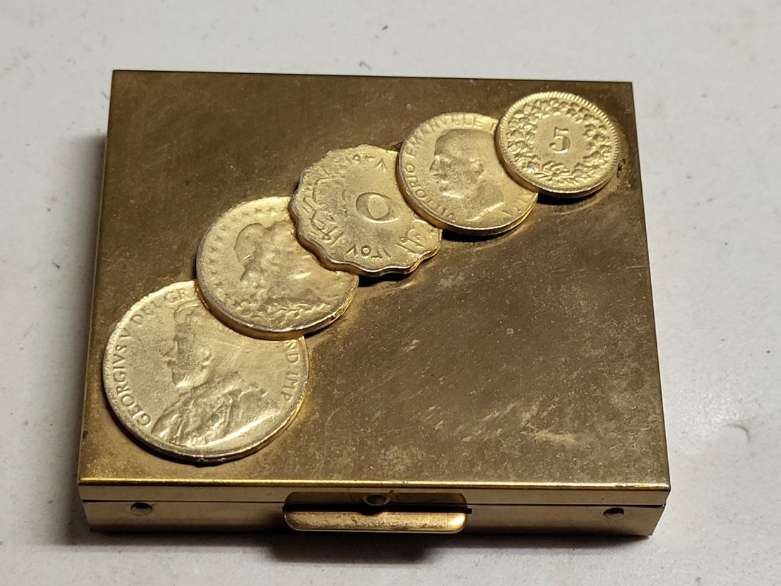 mcm coin box case engine turned case (1 of 3)